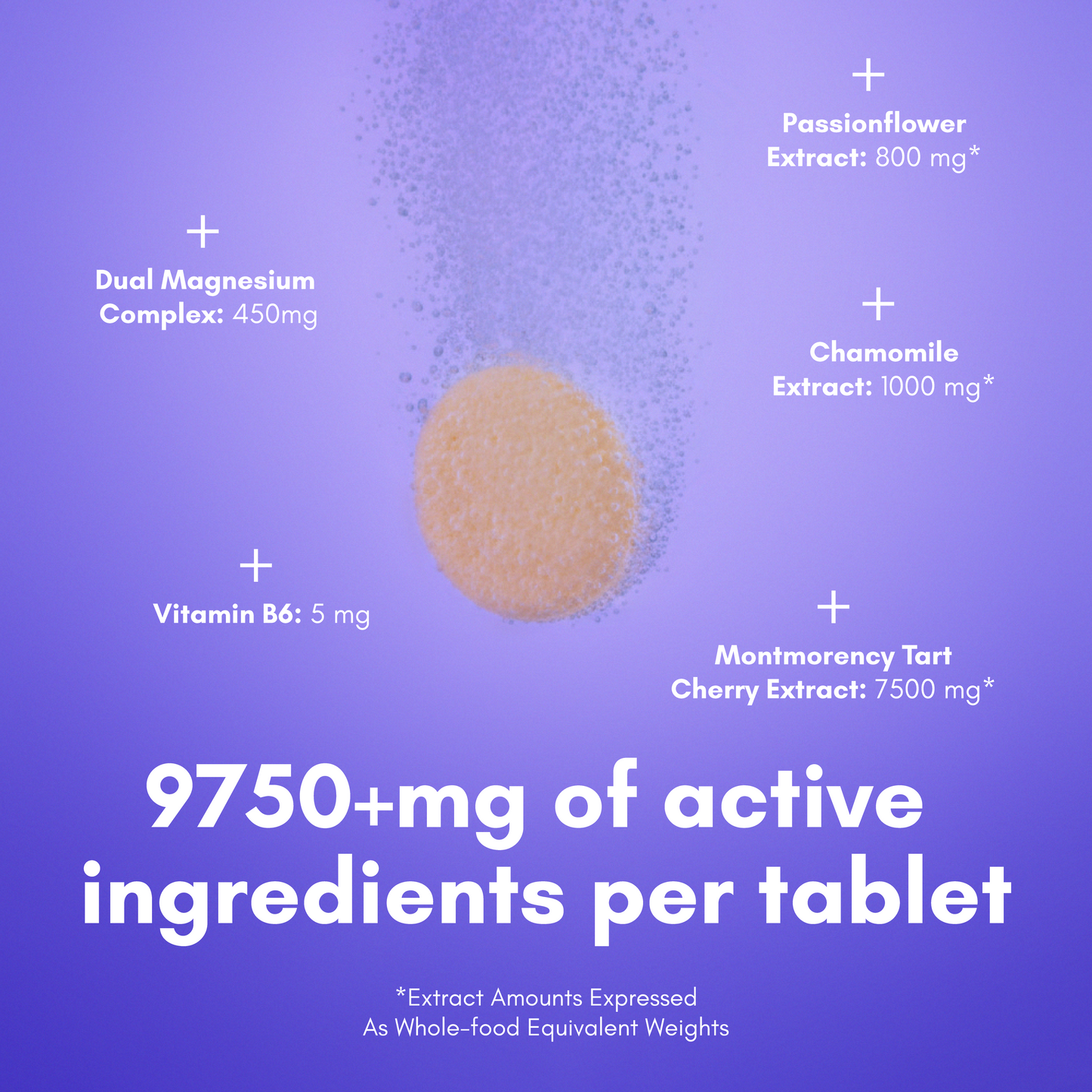 Calm + Sleep - Mango & Peach (60 tablets)