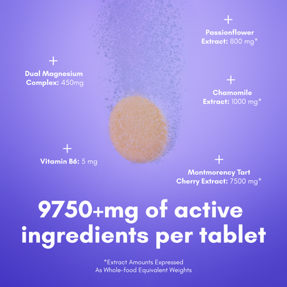 Calm + Sleep - Mango & Peach (60 tablets)